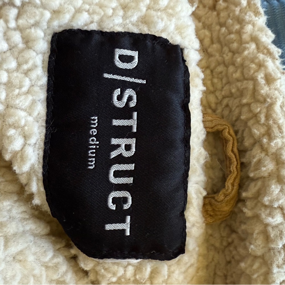D/Struct Tan Corduroy Sherpa jacket -men’s - Picture 6 of 8